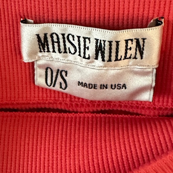 PREOWNED Maisie Wilen Perforated TIGHTS in pink in Sz One Size fit all - Picture 3 of 3